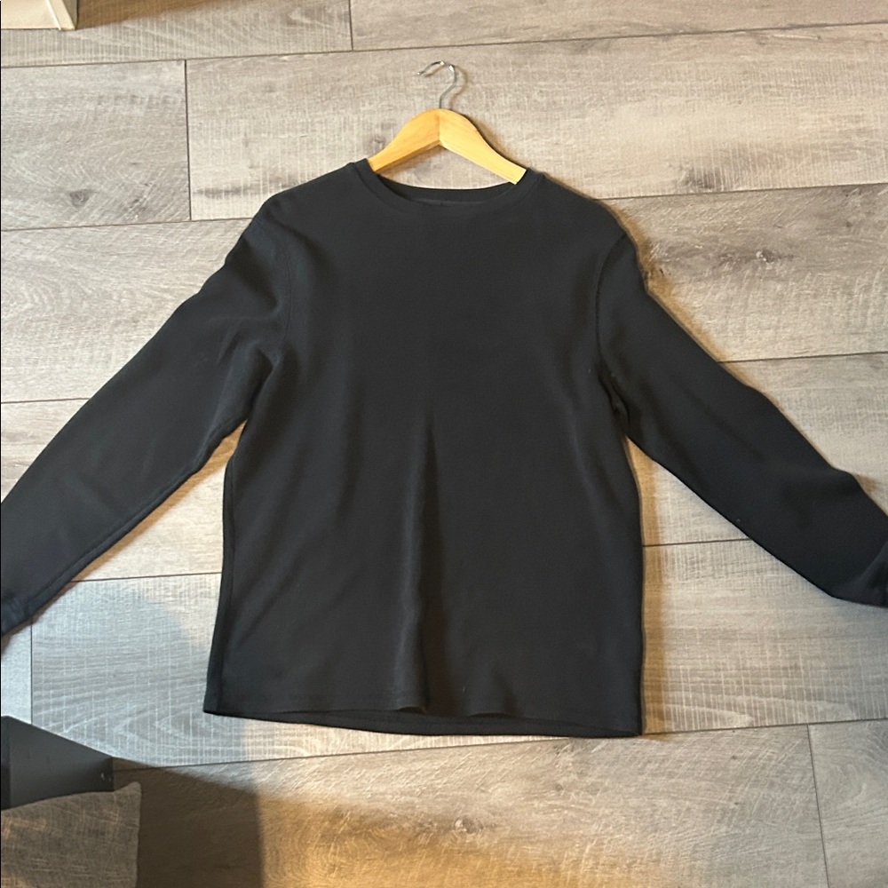 Men's Black Long Sleeve Shirt